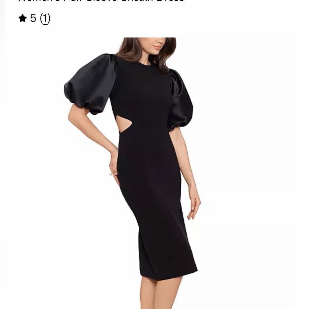 Elegant Black Dress Betsy and Adam